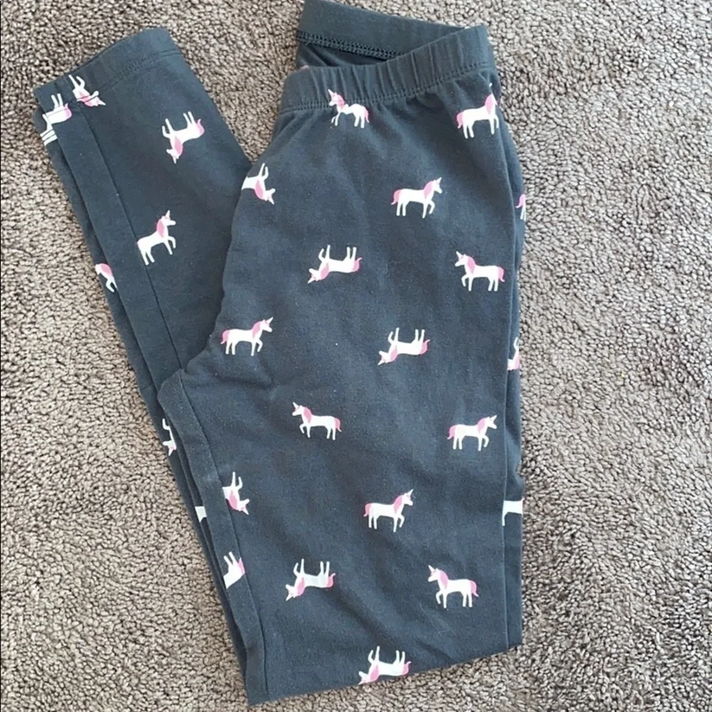 Gymboree Girls 10/12 Outfit Love‎ Donut Sequin Top & Unicorn Leggings Set